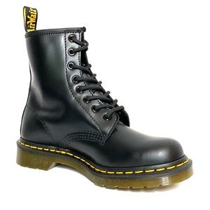 Dr Martens 1460W Black Leather 8-Eye Combat Boot 8